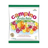 Campino Früchte – 1 x 325g – Leckere Fruchtbonbons in vier verschiedenen Sorten