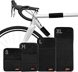 Kryolithm Fahrrad Rahmenschutz 4er Set, Carbon Rahmenschutz Fahrradträger Transportschutz für Fahrradrahmen Passend für Thule Carbon Frame Protector Rahmenschutzfolie Fahrrad Zubehör