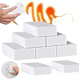 Schmutzradierer Schwamm, Putzschwamm Radierschwamm 8 Stück Zauberschwamm Weiß Wandradierer, 2X Plus Stärke Reinigungsschwamm Wunderschwamm Magic Sponge Eraser für Haushalt, Küche, Wand 11x7x2CM