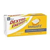 Dextro Energy Würfel - Fruchtig leckerer Traubenzucker mit Multivitamin, perfekt für den Herbst und Winter - Multivitamin - 3 x 8 Täfelchen (3er Pack)