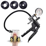 NAIXBTY Profi männlich Penispumpe Eichel streckt Masturbator Vakuum Pumpe mit 3 Manschette Kit Eichelpumpe mit Griff und Manometer Penis Pumpe Verbesserung Spannung Gerät Sex Spielzeug für Männer