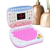 Laptop zum Lernen für Kinder: Computerspielzeug für Lernstudio, interaktives Lerngerät | Hilfe für die frühe Ausbildung und Entwicklungswerkzeug