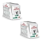 Royal Canin Veterinary Satiety Weight Management | Doppelpack | 2 x 12 x 85 g | Diät-Alleinfuttermittel für Katzen | Zur Verringerung von Übergewicht | Feine Stückchen in Soße