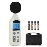 Digital Schallpegelmessgerät, USB 4700 Groups Datenaufnahme dezibel messgerät, Mess 30dBA~130dBA Tragbar LCD Anzeige Sound Level Meter mit 4 batteries (Datenspeicherfunktion)