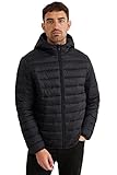 C&A Herren Steppjacke Nylon|Polyester schwarz L