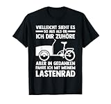 Fahrrad Lastenfahrrad Lastenrad T-Shirt