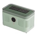 Colcolo Mini-Eiswürfelbereiter für die Arbeitsplatte, Eiswürfelmaschine mit Eiswürfel-Clip, Tragbares Gefriergerät, Eismaschine für Picknick, Bar, Küche, Grill, Wohnmobil, GrÜn