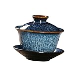 VICASKY 1 Set Teeservice Mit Deckel Tassen Und Deckel Traditionelle Tasse Im Chinesischen Stil Kleine Teetasse Teetasse Chinesische Teezeremonie Tasse Chinesische Retro Teetasse