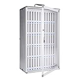 Handy-Aufbewahrungsschrank aus Aluminiumlegierung mit Griff – ideal für Klassenzimmer, Büro und Prüfung – perfekter Nizer für persönliche Geräte und sichere Aufbewahrung
