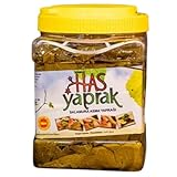 HAS Weinblätter in Salzlake – Dünn, Zart und Aromatisch | Aus der Region, Türkei | 100% Naturprodukt – [Nettogewicht] 750 Gramm