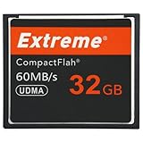 Extreme 32GB Compact Flash Speicherkarte, Original CF Karte für professionelle Fotografen, Videografen, Enthusiasten