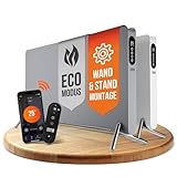 LEBENLANG Konvektor Elektroheizung Energiesparend - Inkl. WiFi & APP, Fernbedienung I Stand & Wandmontage I Eco Warm Heizgerät Elektrische Heizgeraete I Wand Heizung Elektrisch Elektro Heizkörper