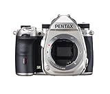 Pentax K-3 Mark III APS-C DSLR Kamera Gehäuse in Silber - Bildfeld 100%~1,05x optischer Sucher, 5-Achsen 5,5 Stufen In-Body SR Mechanismus, ISO 1,6 Millionen, wetterfest, bis zu 12fps, Touchscreen