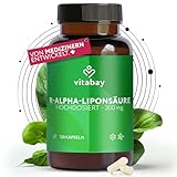 Vitabay R-Alpha Liponsäure 300mg - 120 vegane hochdosierte...