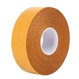 Qrity 1X Teppichklebeband, 48mmx20m, Teppichklebebänder Doppelseitiges Klebeband, Verlegeband Klebend, Teppichklebeband für Holz, Glas, Kunststoff