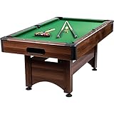 GAMES PLANET 6 ft Billardtisch Trendline“ + Zubehör, 12...
