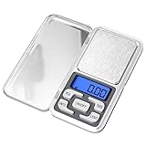 Newaner Küchenwaage Digitale Professionelle, 0.01 g-500 g,...