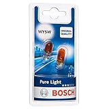 Bosch Lampe WY5W Pure Light 12V 5 W W2,1x9,5d (2 Stück)