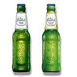 Grolsch Mix Alkoholfrei 24 x 0,3l – Erfrischender Genuss aus Pilsner 0,0% und Radler 0,0%- Inkl. Haus der Biere Berlin Bierdeckel