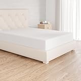 Amazon Basics Spannbettlaken, 140 x 200 cm, 100% Baumwolle,...