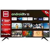 RCA RS42 Android Fernseher 42 Zoll (106 cm) Smart TV mit Google Assistant, Chromecast, Netflix, Prime Video, Google Play Store für DAZN, Disney+ UVM, BT-Fernbedienung, WiFi, Triple-Tuner