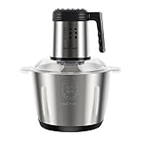 Comfy Nest, CNBLD5, 5L 1000W Multifunktions-Zerkleinerer, ideal zum schnellen und einfachen Zerkleinern, Mischen und Zubereiten Ihrer Rezepte, 5L-Größe, silberne Farbe, Silver