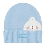 Concept One Unisex-Erwachsene Molang, Jacquard Winter Knit Cap with Cuff Beanie-Mütze, Blau, Einheitsgröße