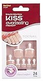 Kiss Products Everlasting French Toenail Limitless Kit, 0.07...