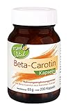 KOPP Vital® Beta-Carotin Kapseln | 1 x 200 Kapseln | 65 g | Karotten-Extrakt | Vitamin A | Apothekenqualität