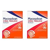 MUCOSOLVAN® 1mal täglich Retardkapseln, 2 x 20 Stück, 75mg Ambroxol, Hustenschleimlöser