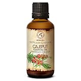 Cajeput Ätherisches Öl 50ml - Melaleuca Cajuputi - Aromaöl - Duftöl - Rein & Natürlich - Cajeputöl - für Duftlampe - Diffuser - Aromatherapie