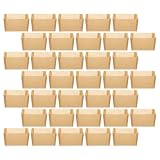 TOYANDONA 50 Stück Antihaft Papier Kastenform Einlagen Hitzebeständig bis 250 °C Pergament Backpapier für Brotbackformen und Toastbrot Backzubehör für Hobby und Gewerbebäcker