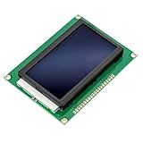 AZDelivery LCD Display 128 x 64 Pixel 12864 Display KS0108/KS0107 mit blauem Hintergrund und weißen Zeichen kompatibel mit Arduino inklusive E-Book!