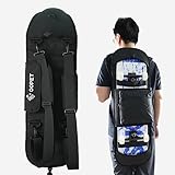 QOPET Skateboard Rucksack aus verdicktem 900D Oxford,...