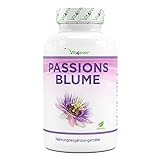 Passionsblume Extrakt - 240 Kapseln - Premium: 1100 mg...