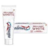 Odol-med3 Brilliant White, bis zu 3x stärkerer Whitening Boost* für natürlich weiße Zähne, 75 ml