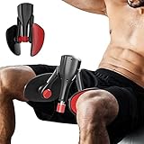 Agolu Kegel Trainingsgerät Männer Frauen Beckenbodentrainer Beintrainer Innere Oberschenkel Übung Hüfttrainer Beckenmuskeltrainer(Color:Schwarz)