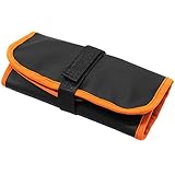 Exingk Leichte Angelködertasche mit 12 Fächern, wasserdicht, Angeltasche, tragbare Ködertasche, Angelködertasche, große Tasche, Aufbewahrungsbox, Boote, Orange