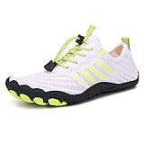 RUYI Unisex Barfußschuhe Damen Herren Traillaufschuhe, Weich Leicht Fitnessschuhe mit rutschfest Sohle & Breiter Zehenbox, Schnell Trocknend Badeschuhe