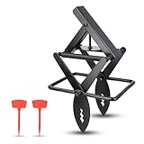 Maulwurffalle, Wiederverwendbare Maulwurfsfalle Zangenfalle Wühlmaus Zangenfalle Wühlmausfalle Falle Schnappfalle Schermäuse mit Identifikationsetiketten, Praktische Zangenfalle zur Wühlmausbekämpfung