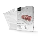 CASO 8 Sterne Profi- Folienbeutel 30x40 cm / 50 Beutel, Vakuumierbeutel für alle Vakuumierer, sehr stark & reißfest ca. 150µm, Vakuumbeutel Lebensmittel Vakuumiergerät, Sous Vide, BPA-frei