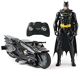 Spin Master DC Comics, Batman, Batcycle + 30cm Batman Action Figur, ab 4 Jahren
