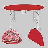 Faltbarer Picknicktisch – tragbarer Outdoor-Tisch mit Metallhalterung, 300 kg Tragkraft, ideal für Camping, Grillen und Garten