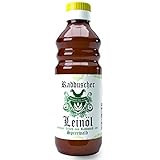 Original Radduscher Leinöl aus dem Spreewald Dorf Raddusch kaltgepresst, ungefiltert 100% naturrein und naturbelassen Leinsamenöl Omega 3 vegan reines Naturprodukt aus dem Spreewald (250 ml)