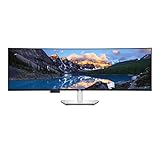 Dell UltraSharp U4924DW - LED-Monitor - 124.5 cm (49') - 5120 x 1440 5K Dual QHD @ 60 Hz - 350 cd/m² - 2000:1-5 ms - 2xHDMI, DisplayPort, USB-C - Lautsprecher - mit 3 Years Basic Hardware Service