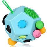 VCOSTORE Fidget Cube mit 12 Seiten - Infinity Cube Fidget Anti Stress Würfel Spielzeug für alle Altersklassen mit ADHS, ADD, ASD, ADHD