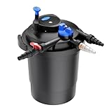 SunSun CPF-10000 Druckteichfilter 10.000 l/h / 11 W UVC Einheit, Teichdruckfilter für Teiche bis 12.000 Liter, Teichklärer, Filteranlage