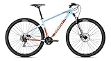 Ghost Kato Essential 29R Mountain Bike 2022 (XL/52cm, Baby Blue Pearl/Dark Orange - Glossy)