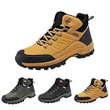 Generisch Herren Laufschuhe Straßenlaufschuhe Winter Bergschuhe Wasserdicht rutschfest Trekkingschuhe Bequeme Walkingschuhe Joggingschuhe Sportschuhe Sneaker Outdoor Wanderschuhe Für Frühling, Herbst