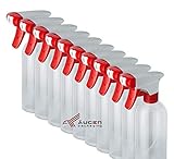10Stk a 500ml Sprühflaschen | weiß-roter Sprühkopf | Power Trigger | leer | Spray Bottle